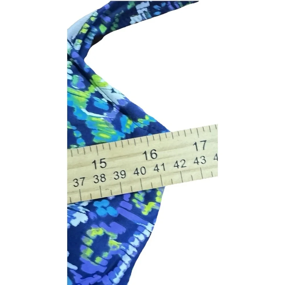 Lauren Ralph‎ Lauren One Piece 12 Paisley Floral Underwire Tummy Control $116